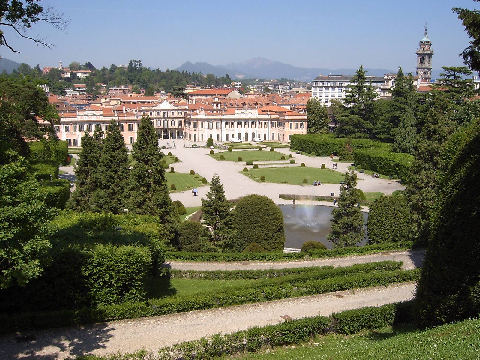 Park Palazzo Estense in Varese